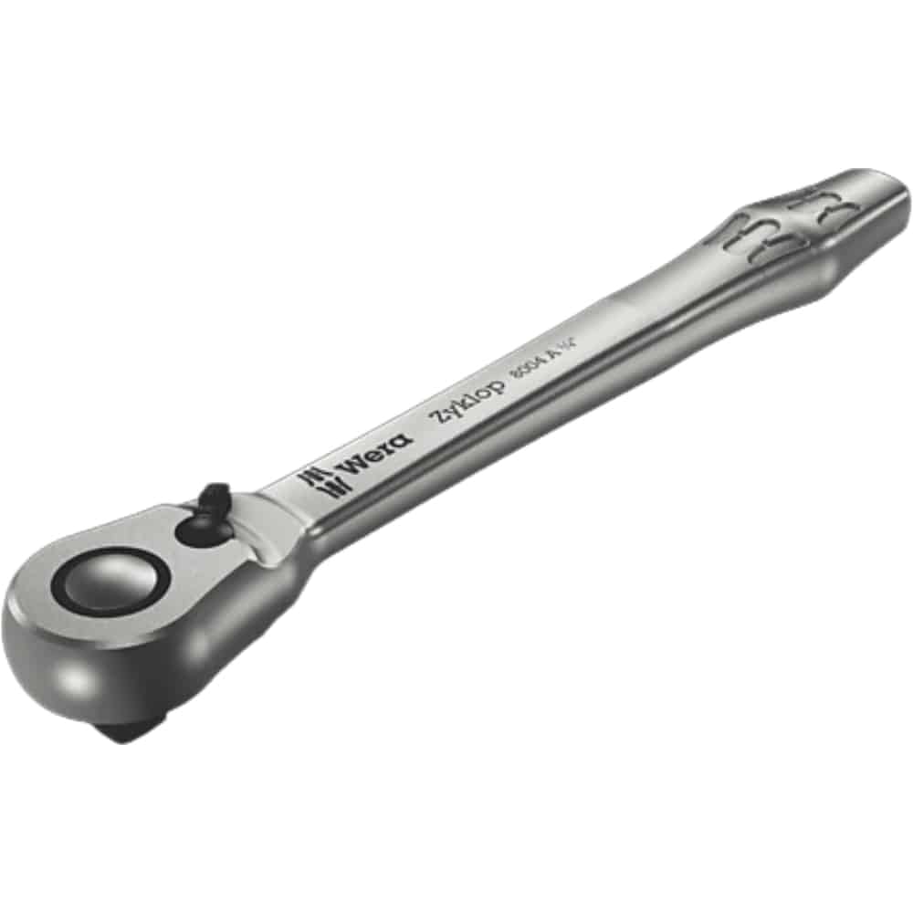 WERA - 8004 A Zyklop Metal Ratchet with switch lever and 1/4 drive - Image 2
