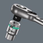 WERA - 8004 B Zyklop Metal Ratchet with switch lever and 3/8 drive - Image 3