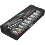 WERA - 8100 SB 8 Zyklop Metal Ratchet Set with switch lever, 3/8 drive, metric, 29 pieces - Image 2