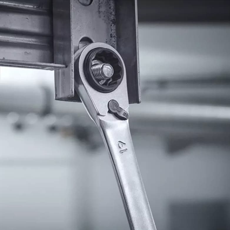 WIHA - Double ring ratchet wrench 4in1, 10/13/17/19 mm with only one tool - Image 2
